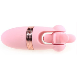Generique Stimulateur de clitoris rotatif Magic Roll 13cm Rose